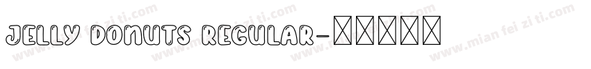 Jelly Donuts Regular字体转换